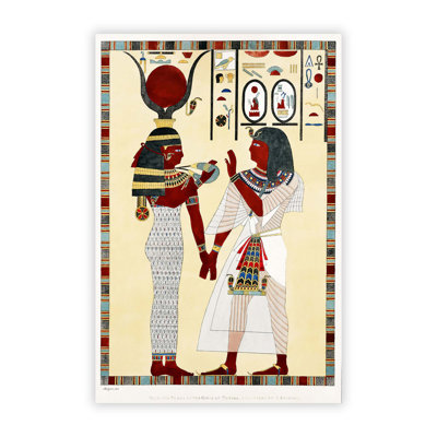 Goddess Isis by G.B. Belzoni - No Frame Painting