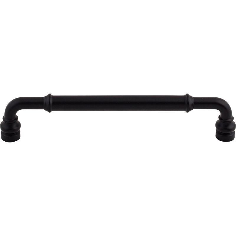 Brixton Bar Pull, Flat Black, 6 5/16" Center to Center