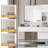 Sophisticated Vanity Desk With Multifunctional Storage And Adjustable Lighting-251142218
