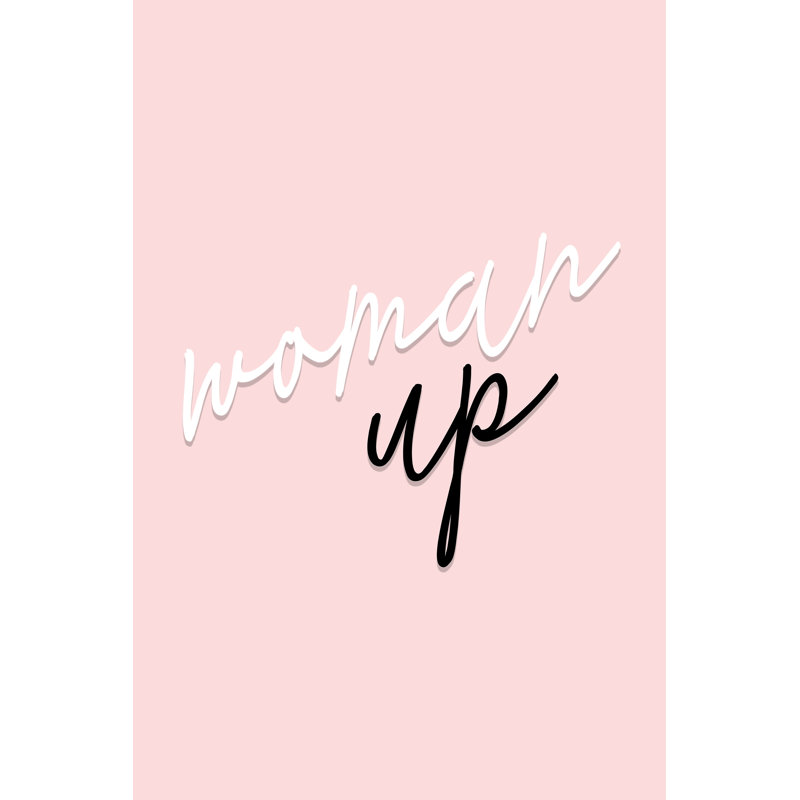 GRL PWR VI by Anna Hambly - Typography Print, 46cm H x 30cm W, Wrapped Canvas