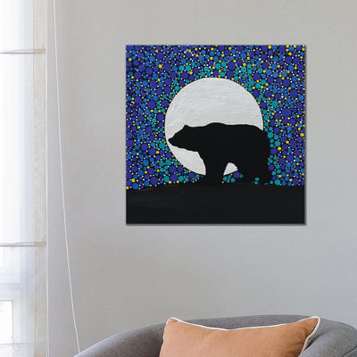Moon Bear 1 Piece Painting on Canvas