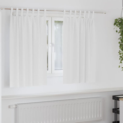 Curtains With Curtains 2 Pcs Polyester