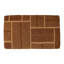 Tapis d'extérieur 18 "x 30" brun