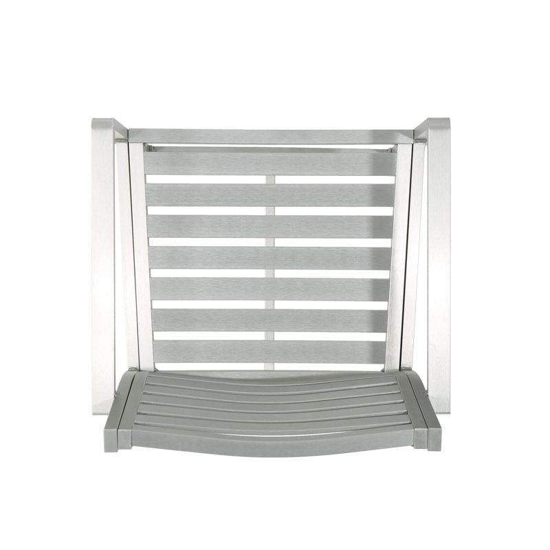 Tabourets de bar d'extérieur 29,50 po avec structure en aluminium antirouille