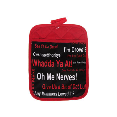 «NH Casadécor NFLD Sayings Potholder»