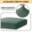 Box Cushion Loveseat Slipcover-322053574