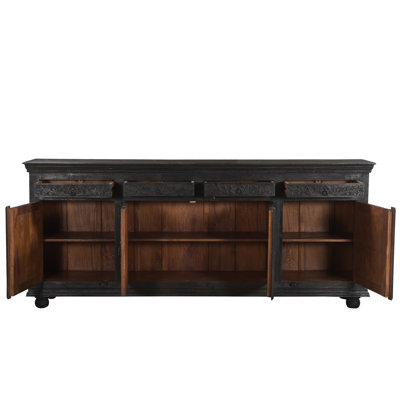 Harleen Carved Solid Wood Sideboard