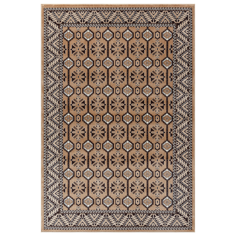 Oriental Indoor / Outdoor Area Rug, Rectangle 240 x 320 cm