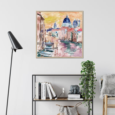 River City IV by Melissa Wang - Painting