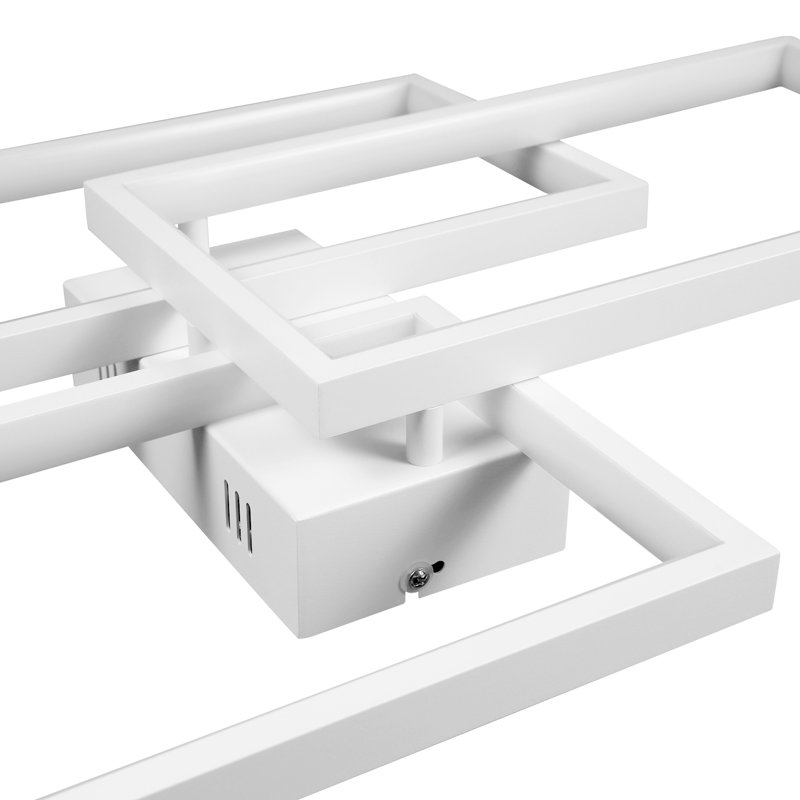 Coben LED Flush Mount, White