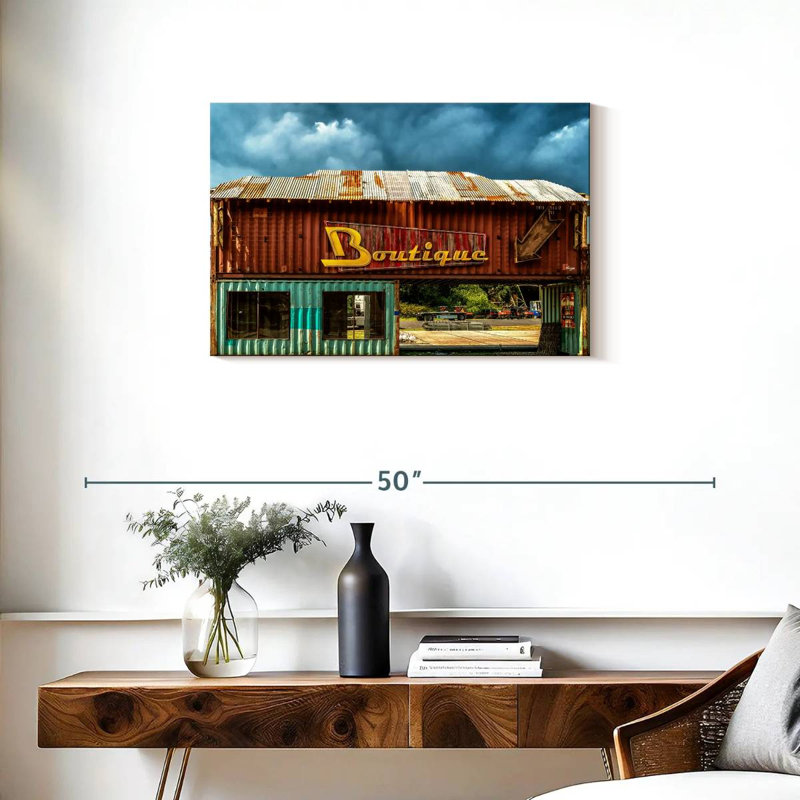 Lelar Western Container Boutique, 20" H x 30" W