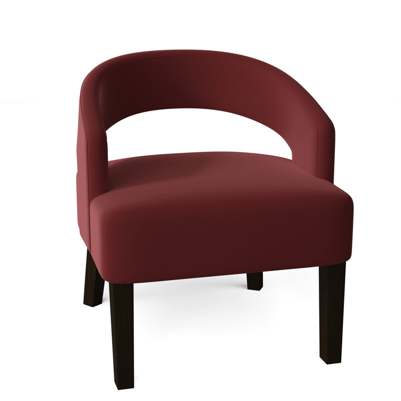 Fauteuil demi-tonneau Carly, Baie Klein, Naturel