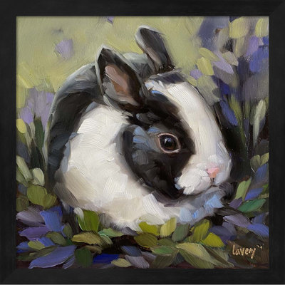 «Blueberry Bunny» par Andrea Lavery - impression encadrée