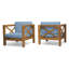 Fauteuil d'extérieur avec coussins Damico-1824226041