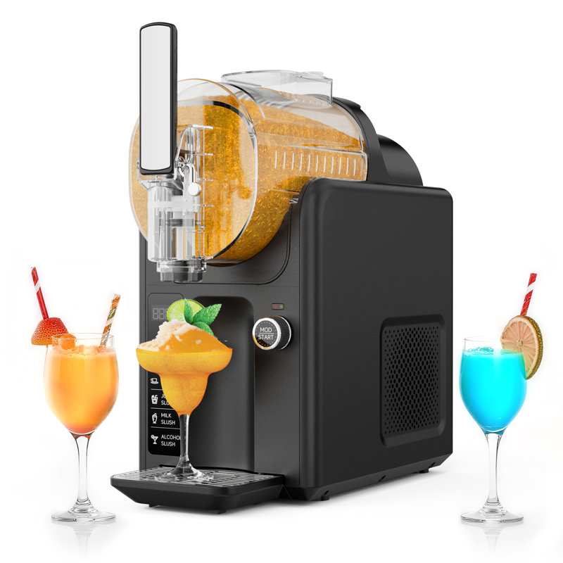 Machine à neige fondue 6-en-1 - 57 oz. Un seul bol pour les smoothies, les frappes et les mets tendres, 58 oz