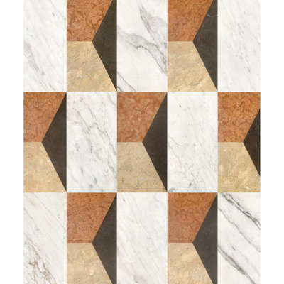 White Gold Red Grey Marble Tile - 12X24 Inch For Home Tiles Grey, Natural Stone