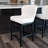Maven Lane Gia Stool Upholstered With Canvas Fabric-111462699-111462703