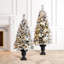 Arbre de Noël 5 pi avec 150 lumières DEL et baies