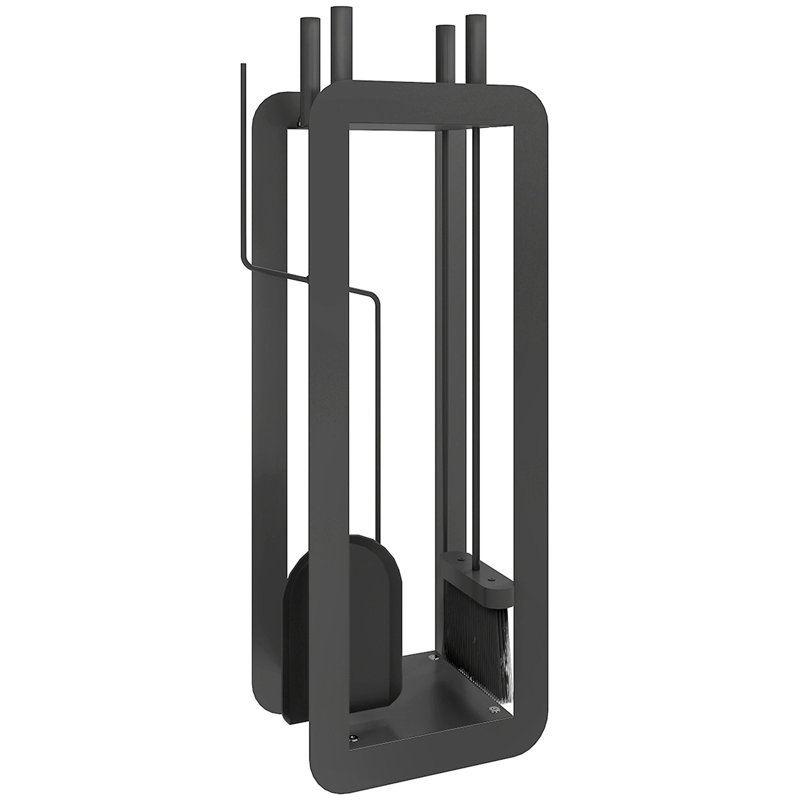 Metal Fireplace Tool Set