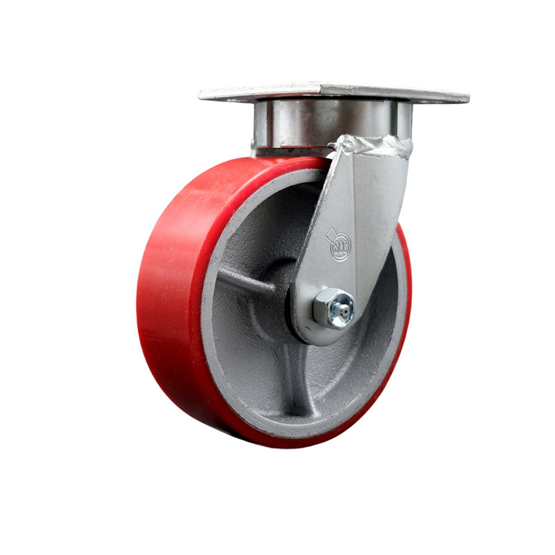 Roulettes en poly Kingpinless, Rouge