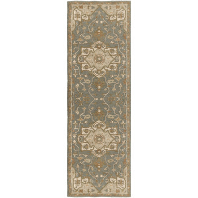 BuckHill Hand Tufted Wool Oriental Indoor Rug