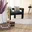 Aimi - Gold Metal Rectangle Window Wall & Leaner Mirror-757890826
