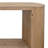 Izya 66 Inch Sofa Table, Bottom Shelf, Intricate Fluted Column Base, Brown