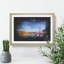 The London Eye & Thames River - Single Picture Frame Print on MDF-56863800-56863801