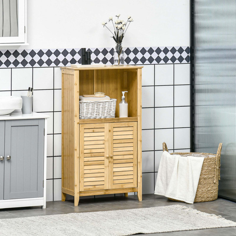Armoire de plancher en bambou