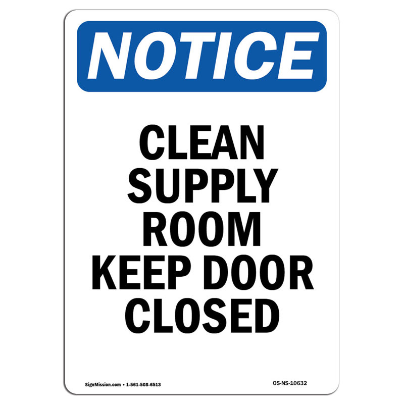 Notice Sign