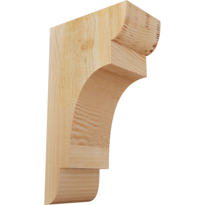 New Brighton Corbel, H 18 po x l 6 po x P 10 po, Sapin de Douglas, Sciage brut