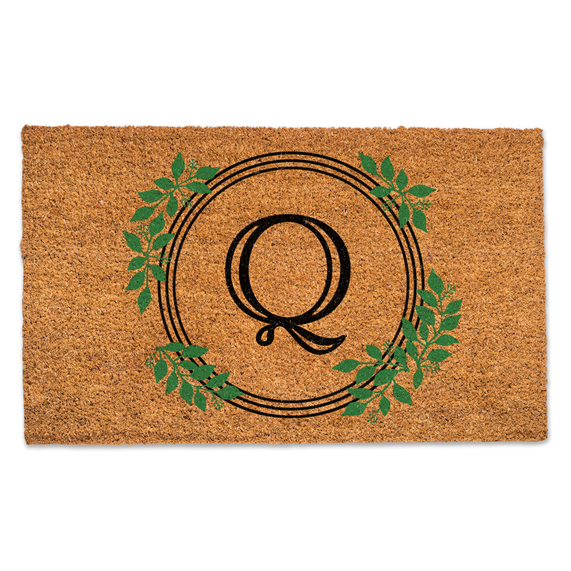Non-Slip No Pattern No Holiday Doormat, Q