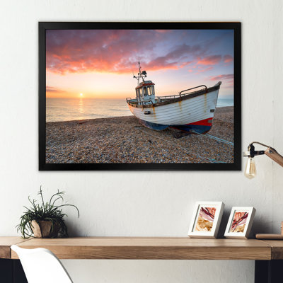 Voilier, photo de solitude I sur toile
