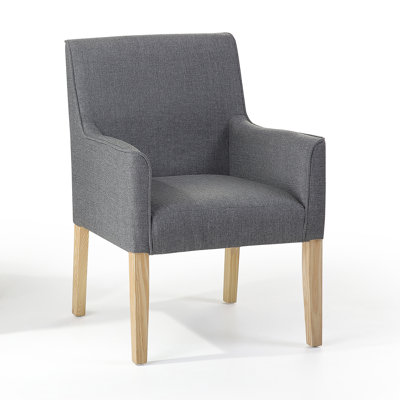 Rockefeller 44 cm H Armchair in Grey