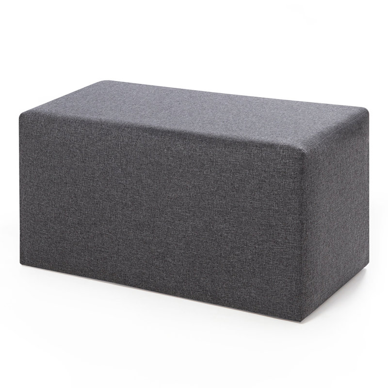 Repose-pieds 31,5 po, Mélange de polyester gris