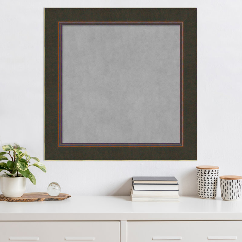 Tableau magnétique magnétique en métal, H 30 po x l 30 po x P 1 po