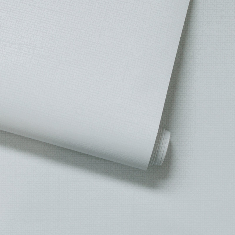Papier peint imitation toile de jute, Bleu, L 20,5 po x L 16,5 po
