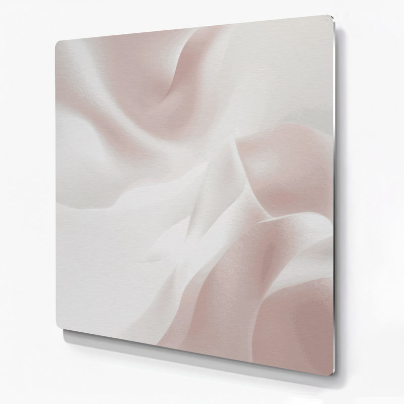 Minimalisme 91, art mural gris en métal, H 12 po x l 12 po