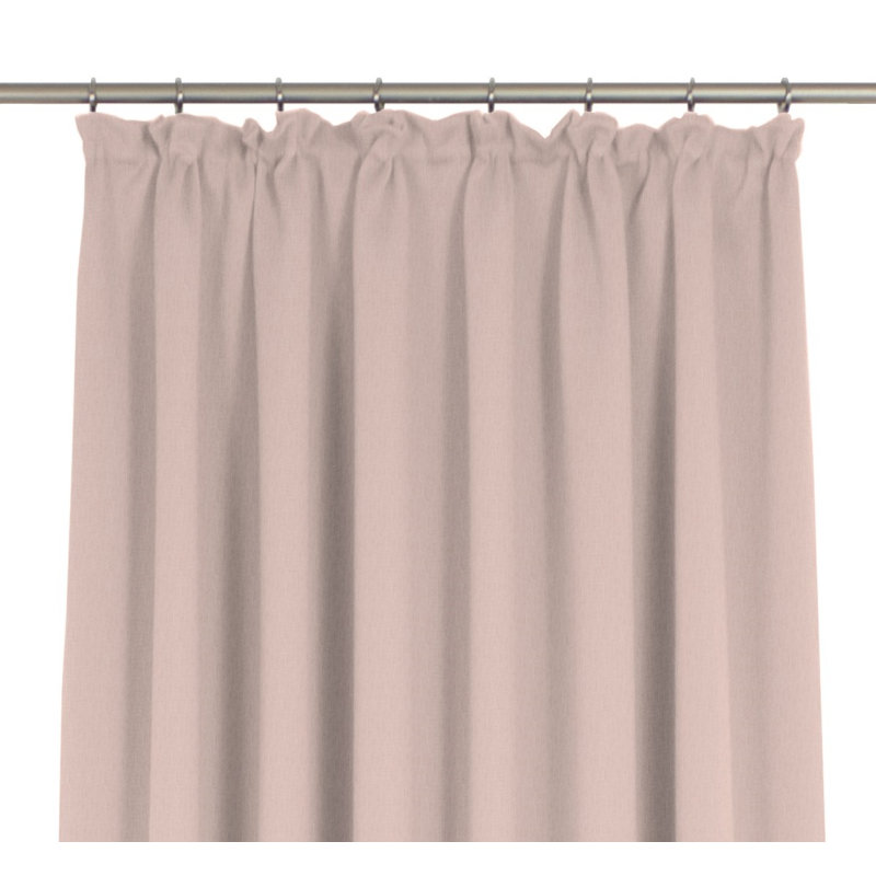 Sunday Semi Sheer Curtain, 142cm Width x 295cm Drop, Pink
