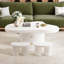 Ensemble de 3,2 petits tabourets Cloud