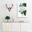 White Hibiscus Flower - Wrapped Canvas Print-55300902