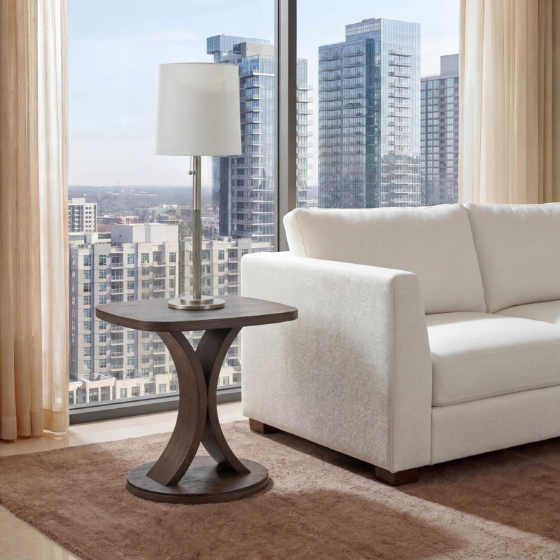 Seoul End Table, Brown