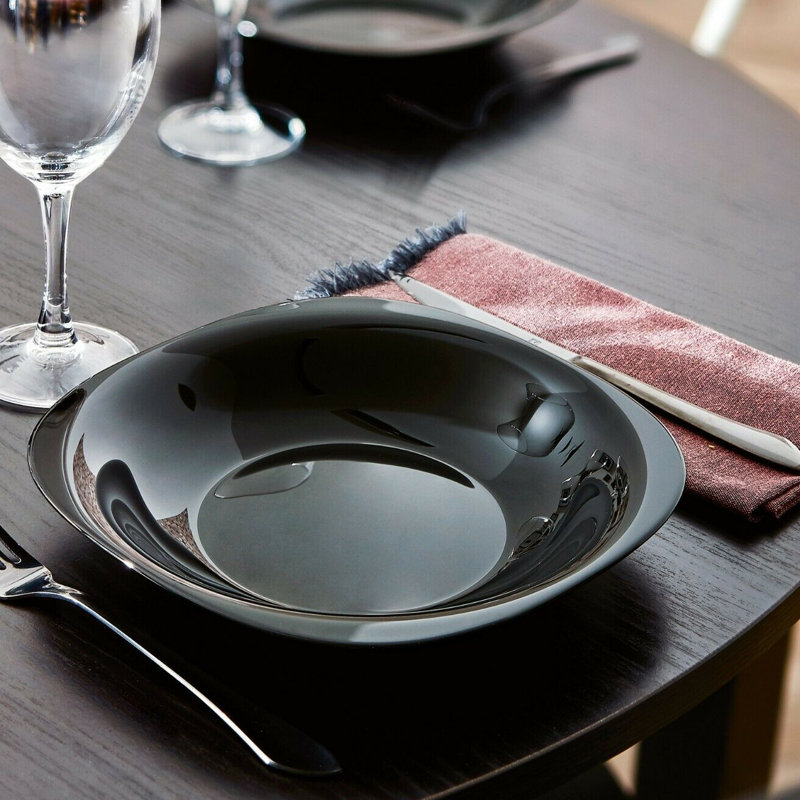 400ml Opal Soup Bowl, Black