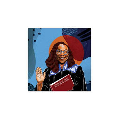 " Supreme Court Justice Ketanji Brown Jackson " by Domonique Brown