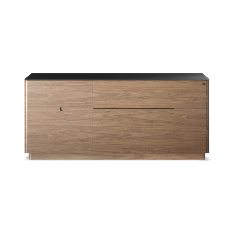Luma 2 Piece Glass Rectangular Writing Desk Office Set
