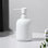 Distributeur de savon blanc, distributeur de savon à mains pour comptoir de salle de bain, distributeur de savon pour évier de cuisine.