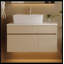 Meuble-lavabo flottant compact 31,5 "avec lavabo simple intégré pour salle de bain moderne-464530828
