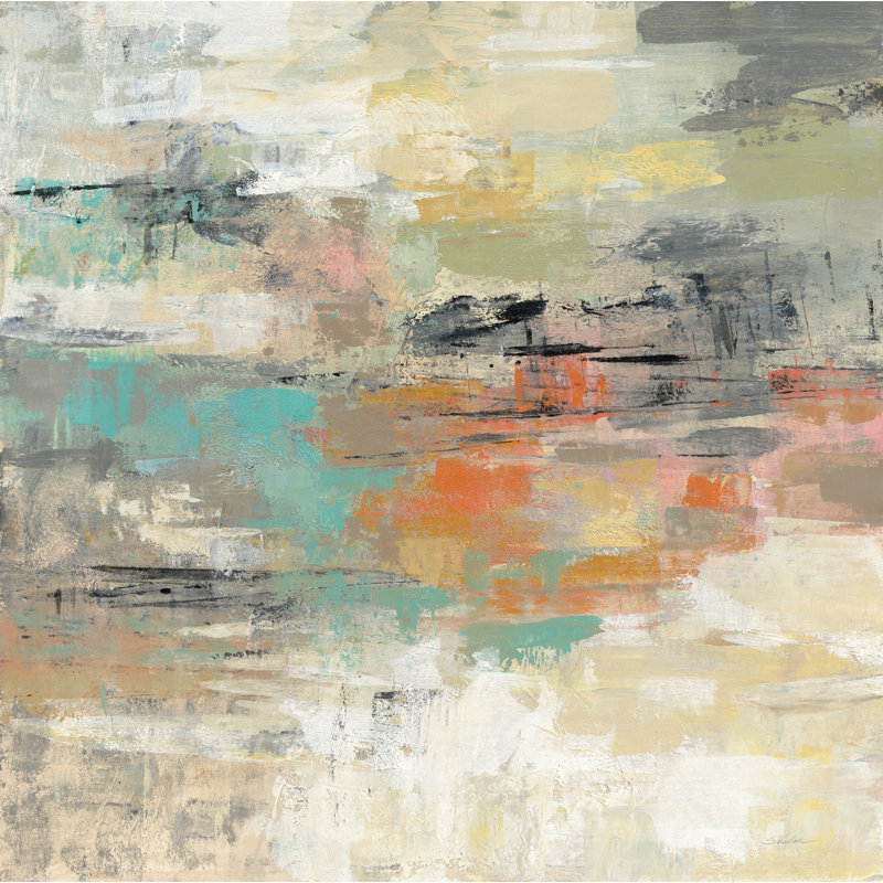«Gentle Gaze» par Silvia Vassileva - peinture sur toile tendue, H 12 po x l 12 po, Non, Toile tendue