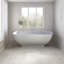 Baignoire de trempage autoportante en porcelaine 67 "x 29,5"