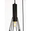 Luminaire suspendu en grappe géométrique 3 lumières Harmen